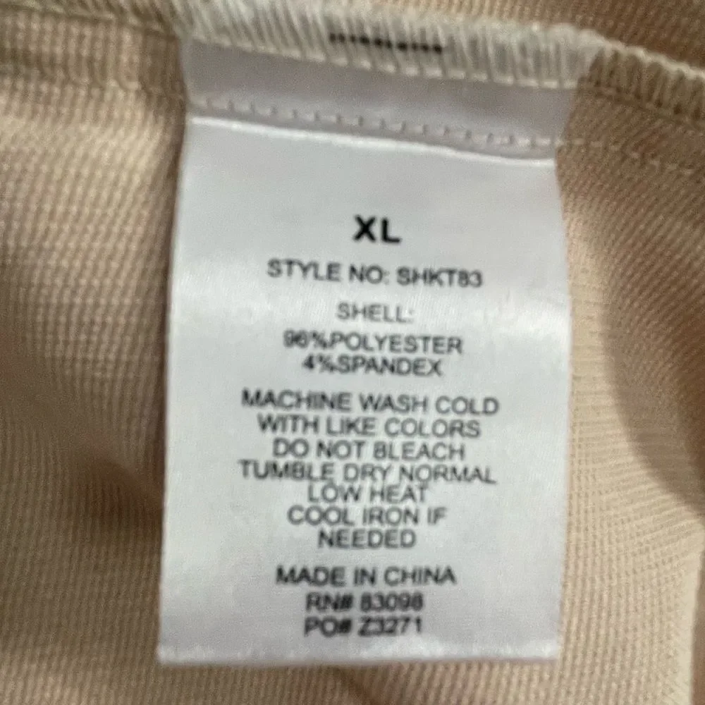 NEW CISONO Soft Lightweight Corduroy Fall Shacket Neutral Casual